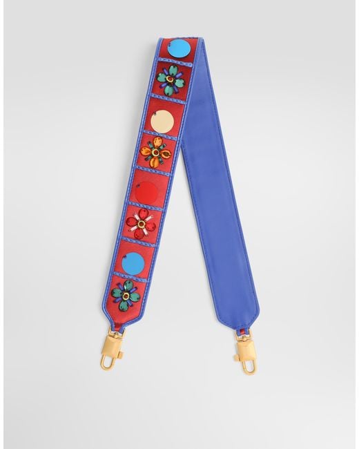 Dolce & Gabbana Blue Tracolla Borse