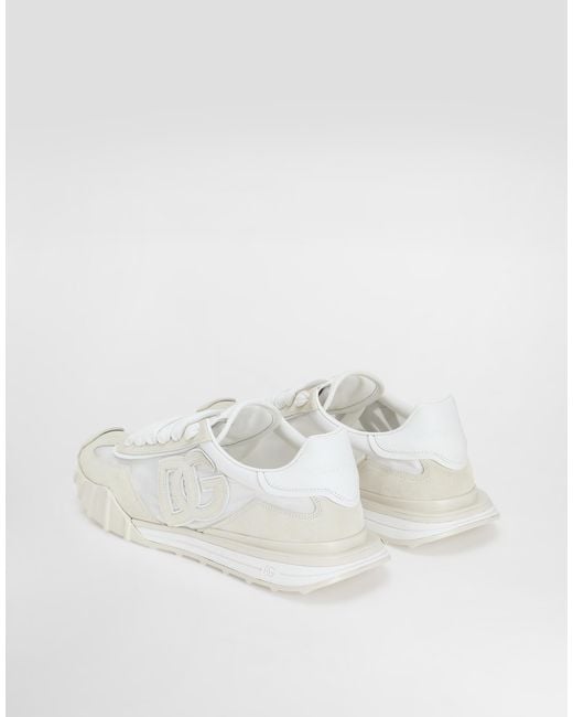 Dolce & Gabbana White Dg Athletic Sneakers for men