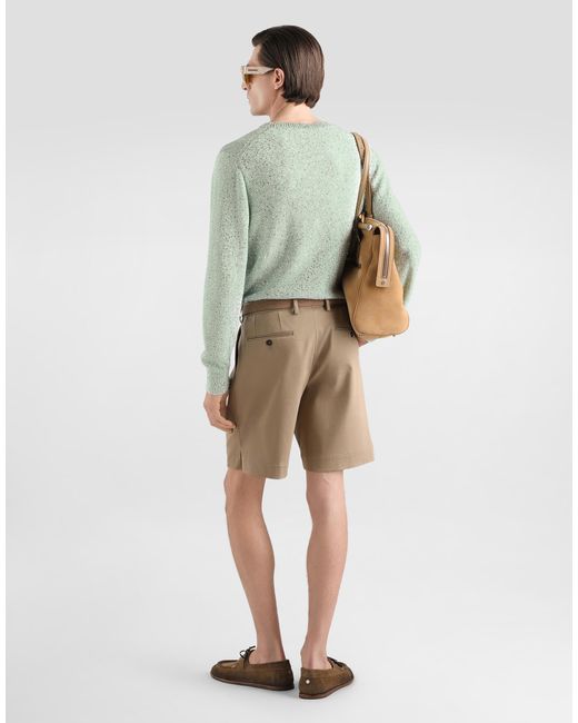 Dolce & Gabbana Green Pull Girocollo M/L for men