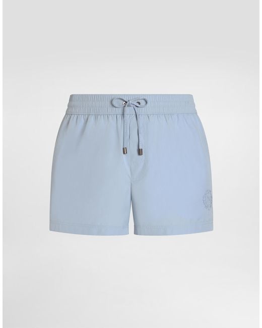 メンズ Dolce & Gabbana Boxer Corto Blue