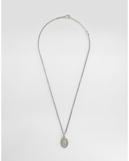 Collana di Dolce & Gabbana in White da Uomo