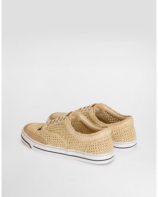 Dolce & Gabbana Natural Sneaker Bassa for men