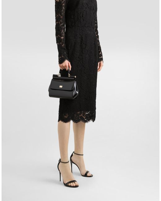 Dolce & Gabbana ハンドバッグ シシリー ミディアム Black
