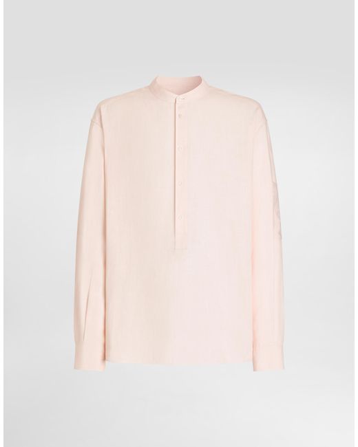 Dolce & Gabbana Pink Camicia for men
