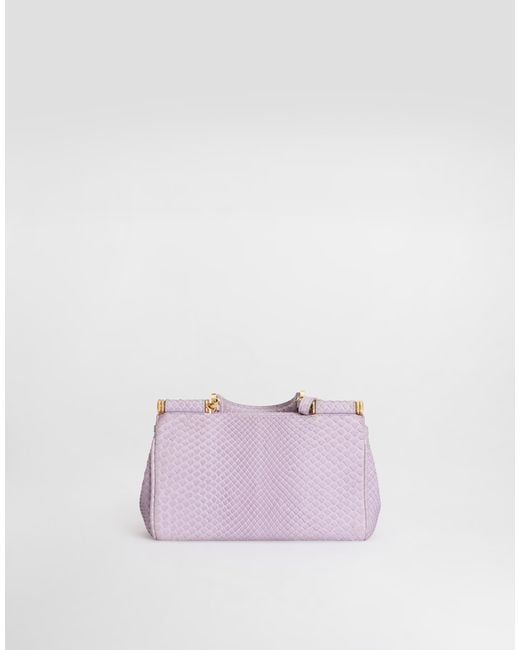 Dolce & Gabbana Purple Borsa A Mano
