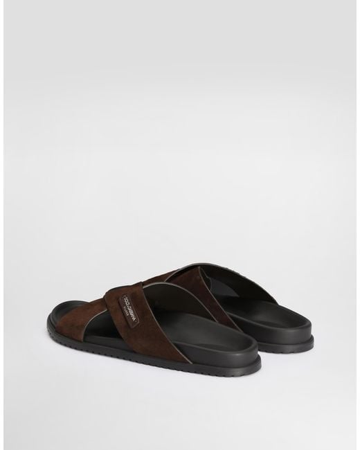 Dolce & Gabbana Multicolor Sandalo for men
