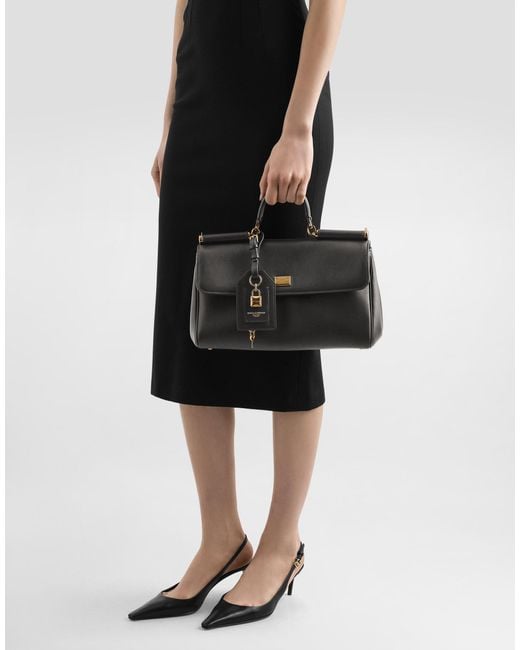 Dolce & Gabbana My Sicily Handbag Black