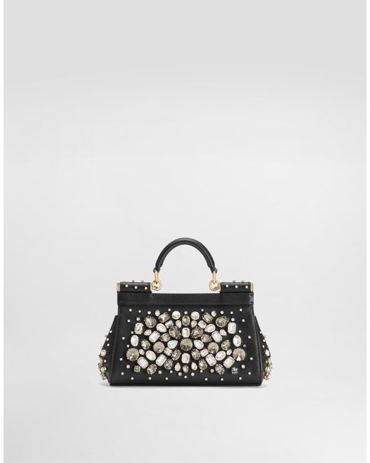 Borsa A Mano Sicily Piccola di Dolce & Gabbana in Multicolor