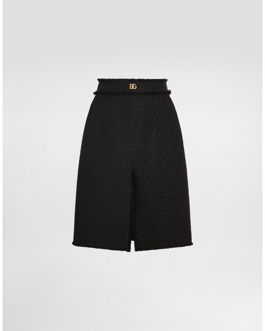 Gonna Midi di Dolce & Gabbana in Black