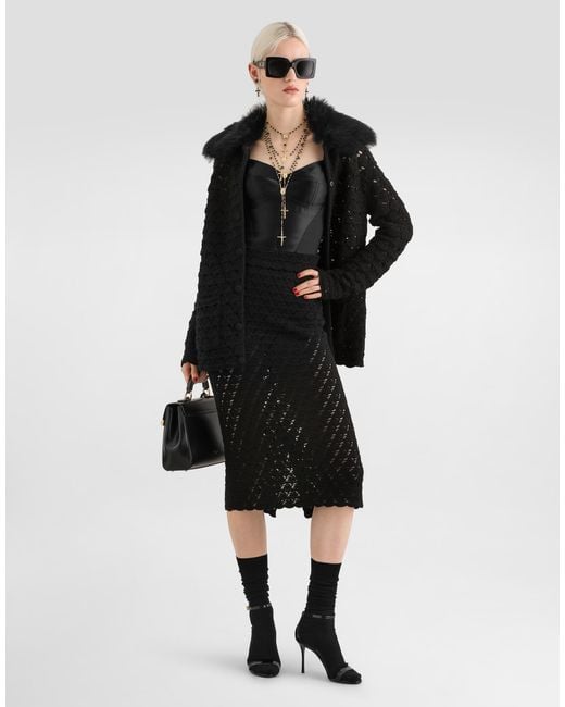 Gonna di Dolce & Gabbana in Black