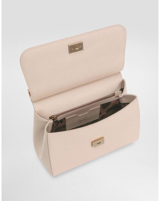 Borsa A Mano Sicily Grande di Dolce & Gabbana in Natural
