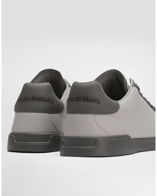 Dolce & Gabbana Gray Portofino Light Sneakers for men