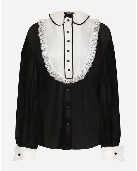 Dolce & Gabbana Black Camicia