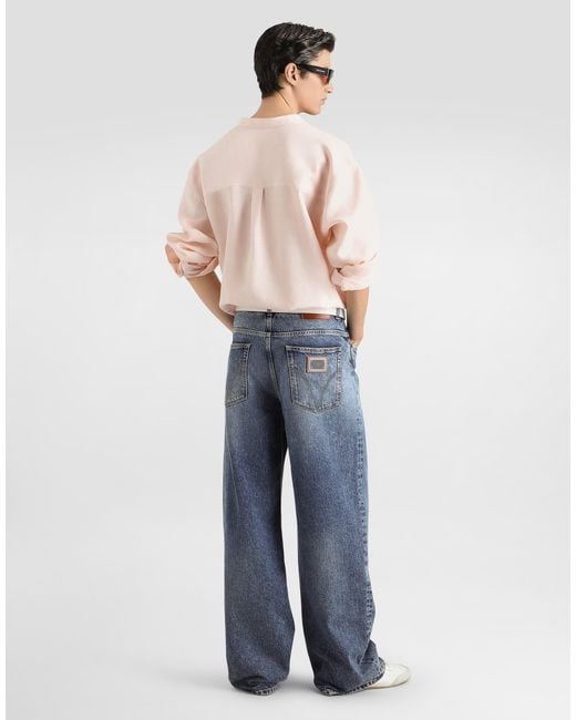 Dolce & Gabbana Pink Camicia for men