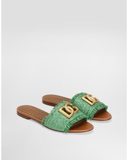 Dolce & Gabbana Green Ciabatta