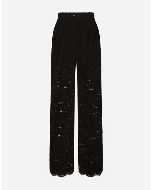 Dolce & Gabbana Black Pants & Shorts