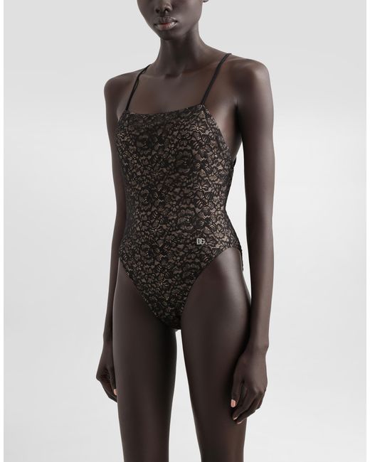 Dolce & Gabbana Black One-Piece
