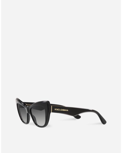 Dolce & Gabbana Gray New Print Sunglasses
