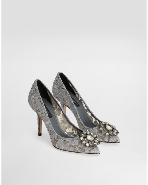 Dolce & Gabbana White Pump