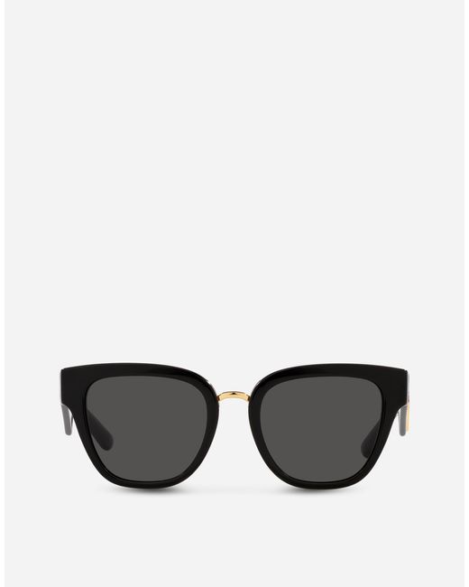 Dolce & Gabbana Dg Crossed Sunglasses Black