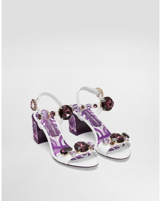 Dolce & Gabbana Multicolor Sandalo