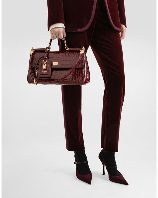 Dolce & Gabbana Brown Borsa A Mano