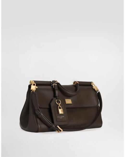 Dolce & Gabbana Black My Sicily Handbag