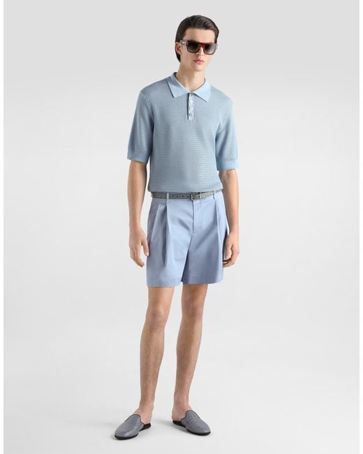 Dolce & Gabbana Blue Polo M/C for men