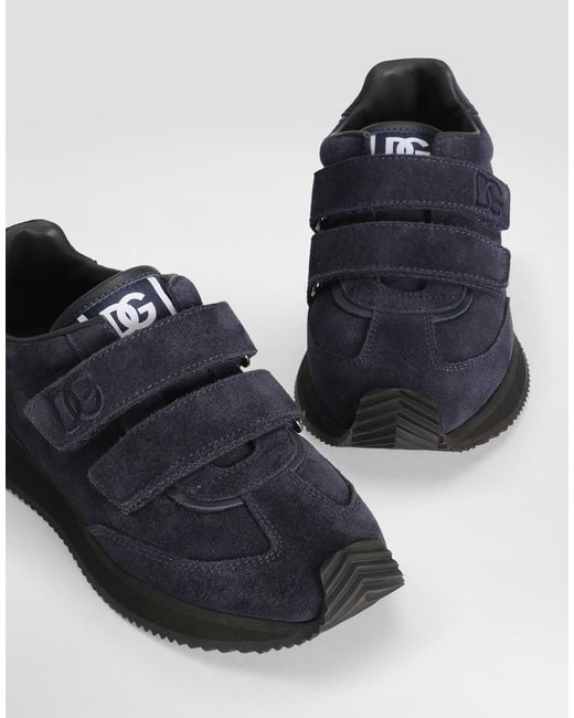 Dolce & Gabbana Blue Dg Cushion Sneakers for men
