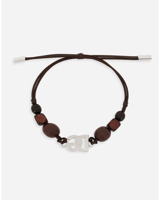 Bracelet Cordon Avec Logo Dg Dolce & Gabbana pour homme en coloris Multicolor
