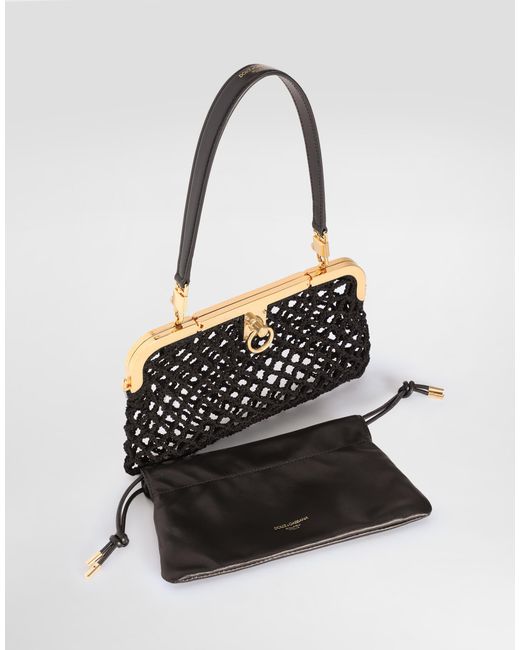 Dolce & Gabbana White Amanda Handbag