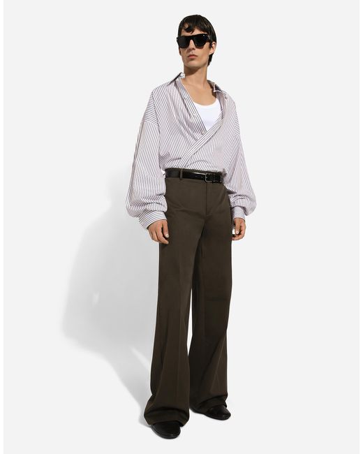 Dolce & Gabbana Brown Trousers for men