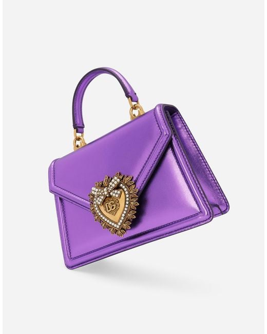 Dolce & Gabbana Purple Borsaspalla-Tracolla