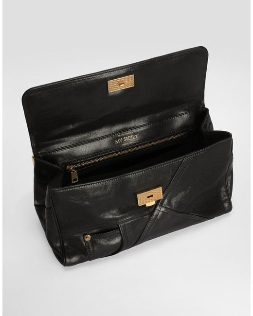 Dolce & Gabbana Black Borsa A Mano