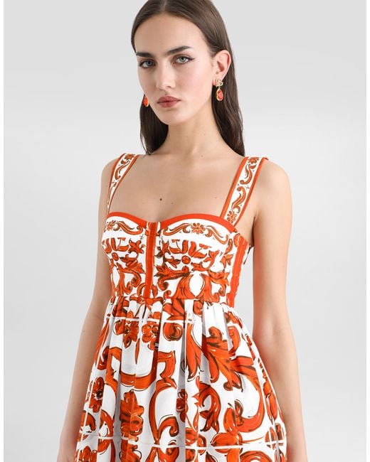 Dolce & Gabbana Red Abito