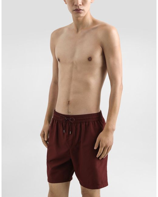 メンズ Dolce & Gabbana Boxer Medio Red