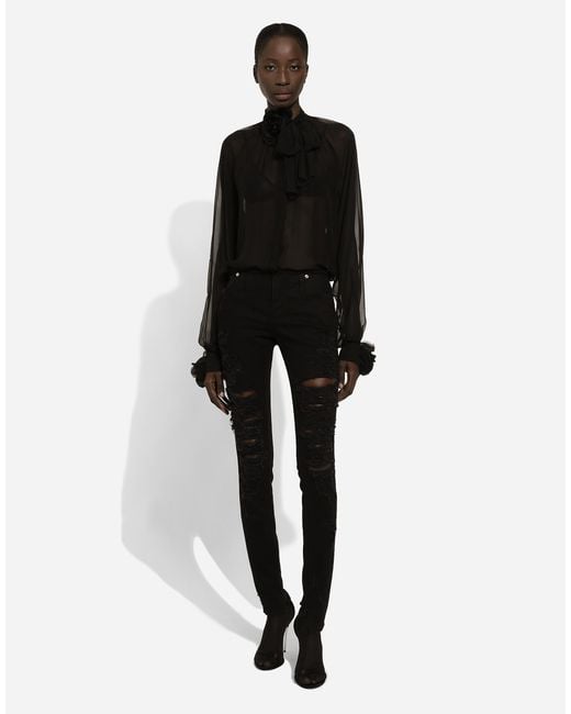 Dolce & Gabbana Black Camicia