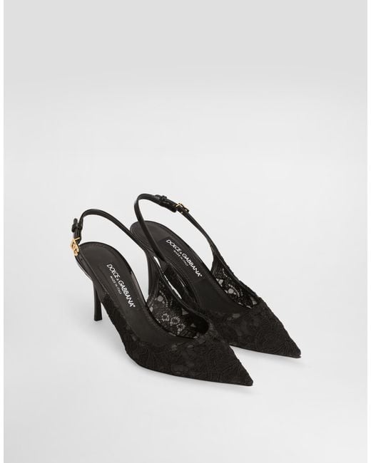 Slingback Dolce & Gabbana en coloris White