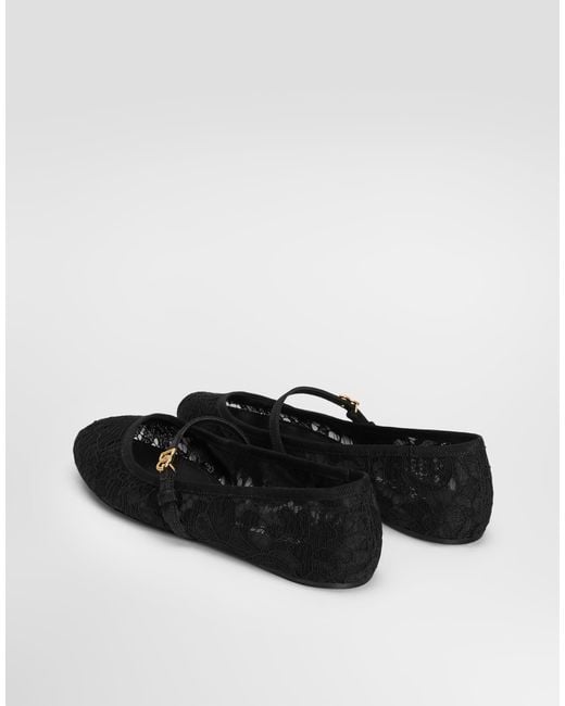 Dolce & Gabbana White Ballerina