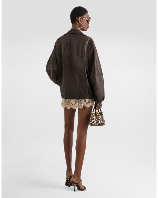 Dolce & Gabbana Natural Lace Dress