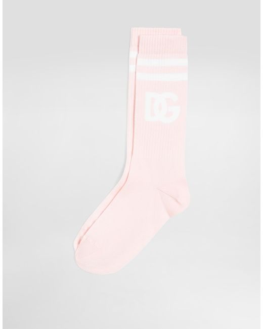 Dolce & Gabbana Pink Calza for men