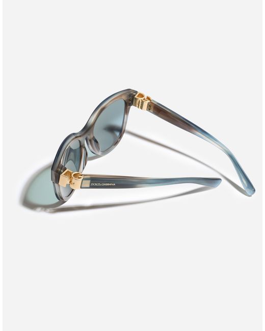 Dolce & Gabbana Blue Dg Hinge Sunglasses