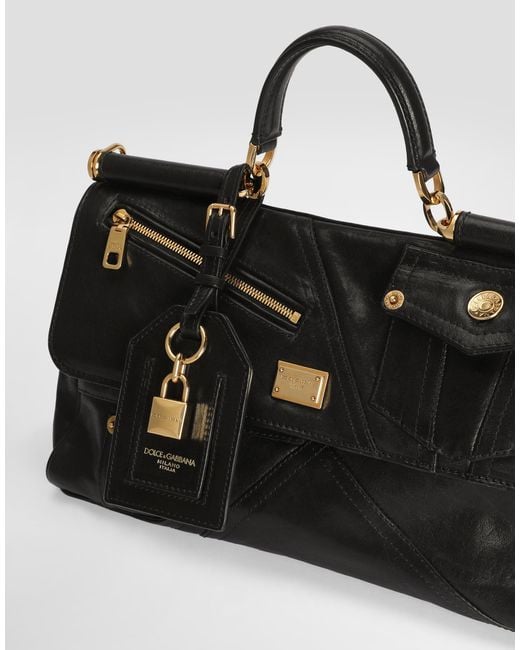 Dolce & Gabbana Black Borsa A Mano