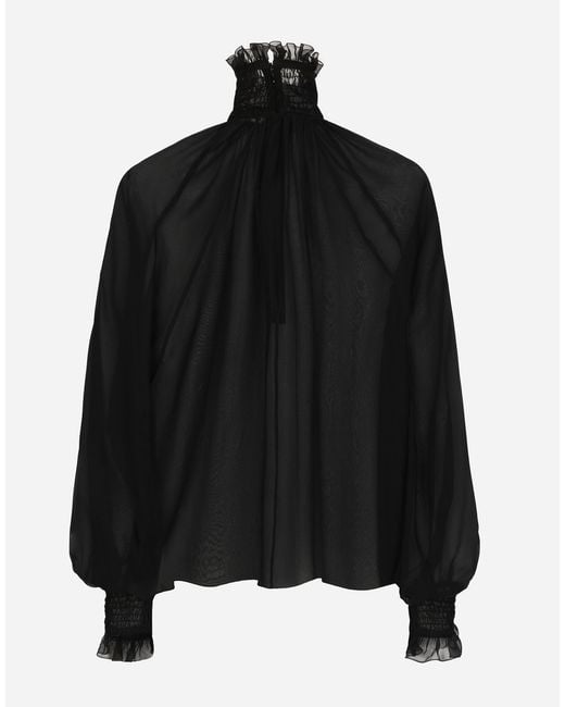 Dolce & Gabbana Black Blouse