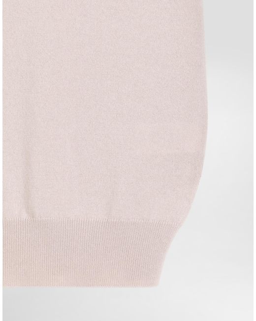 Dolce & Gabbana Natural Polo Manica Corta