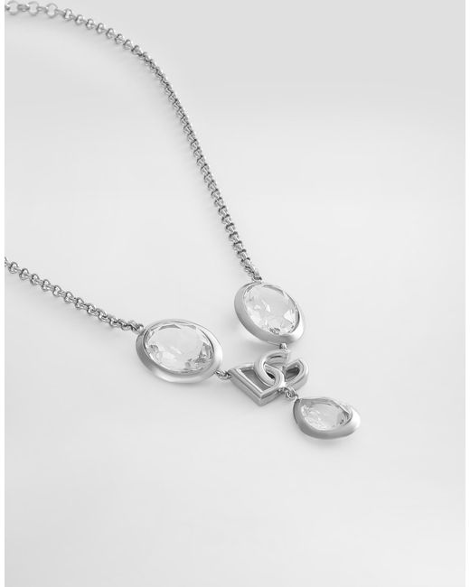 Dolce & Gabbana White Holiday Necklace