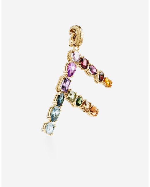 Dolce & Gabbana White H Alphabet Charm