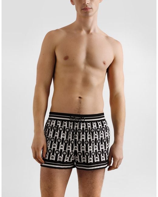 メンズ Dolce & Gabbana Boxer Corto Black