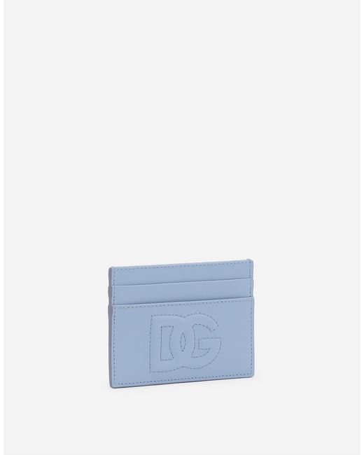 Dolce & Gabbana Blue Kartenetui Dg-Logo