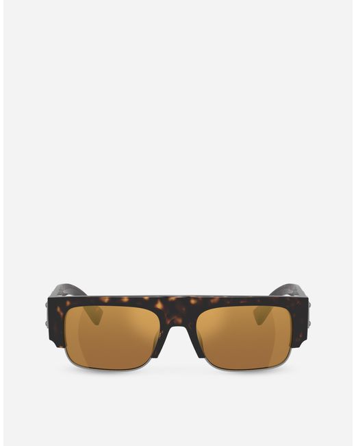 メンズ Dolce & Gabbana Logo Plaque Sunglasses Multicolor